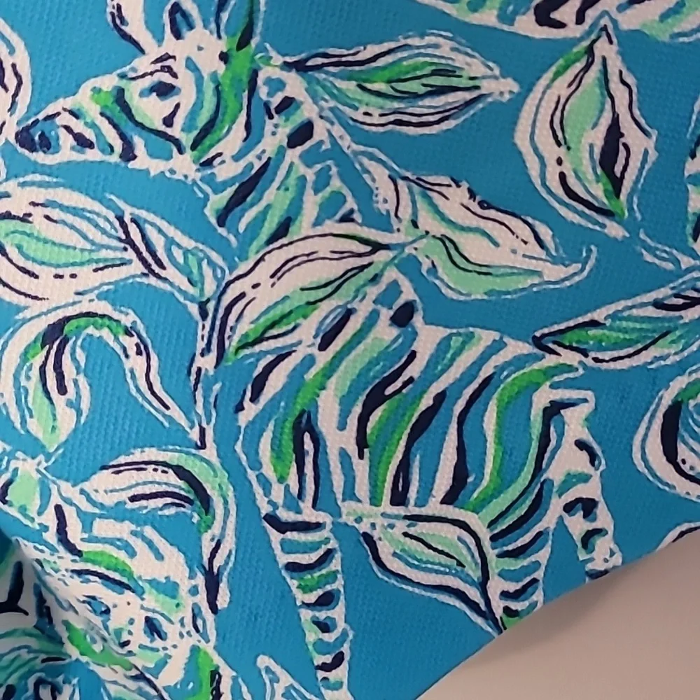 Lilly Pulitzer Blue Floral Print Women’s Shorts
